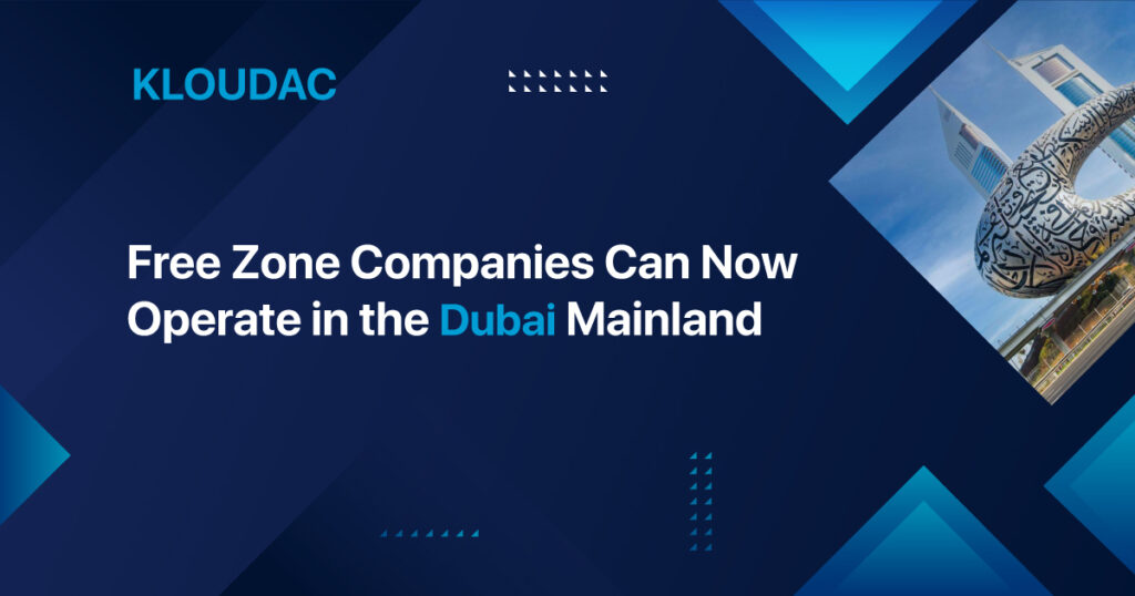 Dubai freezone mainland permit