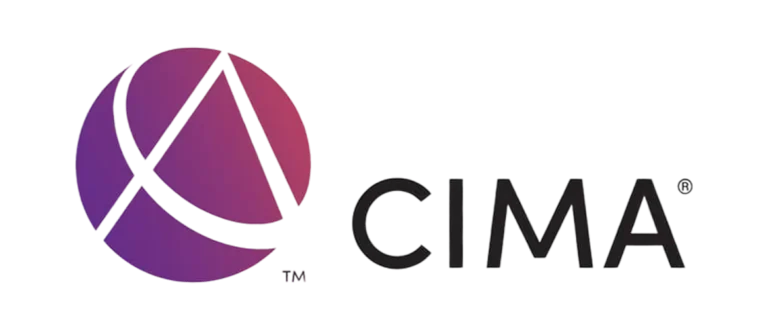 CIMA logo showcasing the professional management accounting credentials of Kloudac. As a premier accounting firm in Dubai, we provide strategic accounting services backed by international certifications.