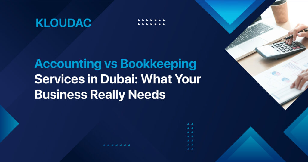 Bookkeeping services in Dubai