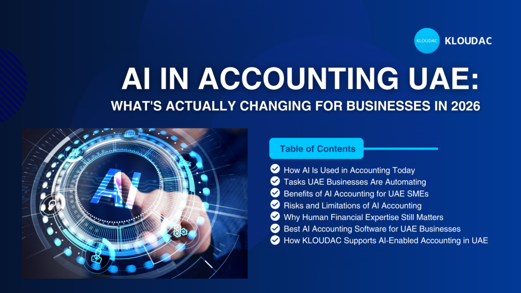 AI in Accounting UAE