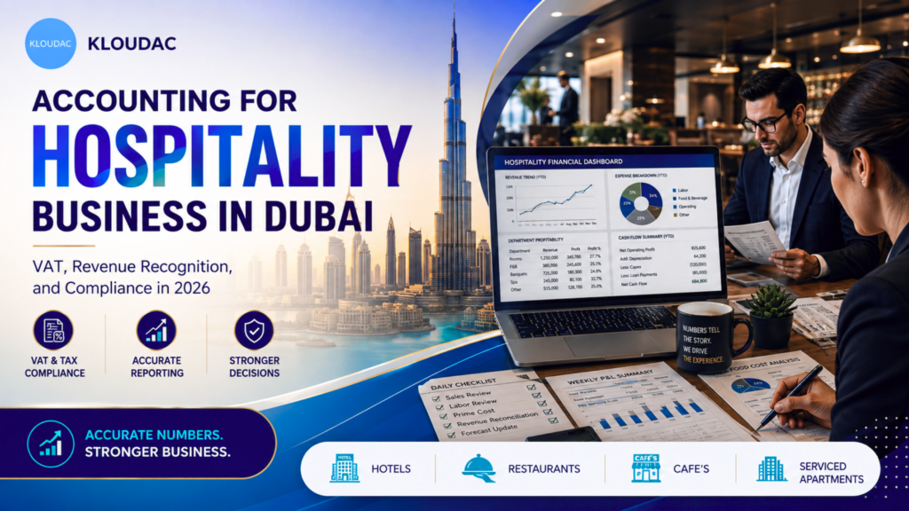 Accounting for hospitatlity business in Dubai